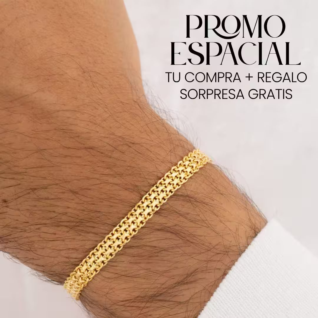Combo(Cadena Gruesa 60cm+Dije)+Pulsera GRATIS