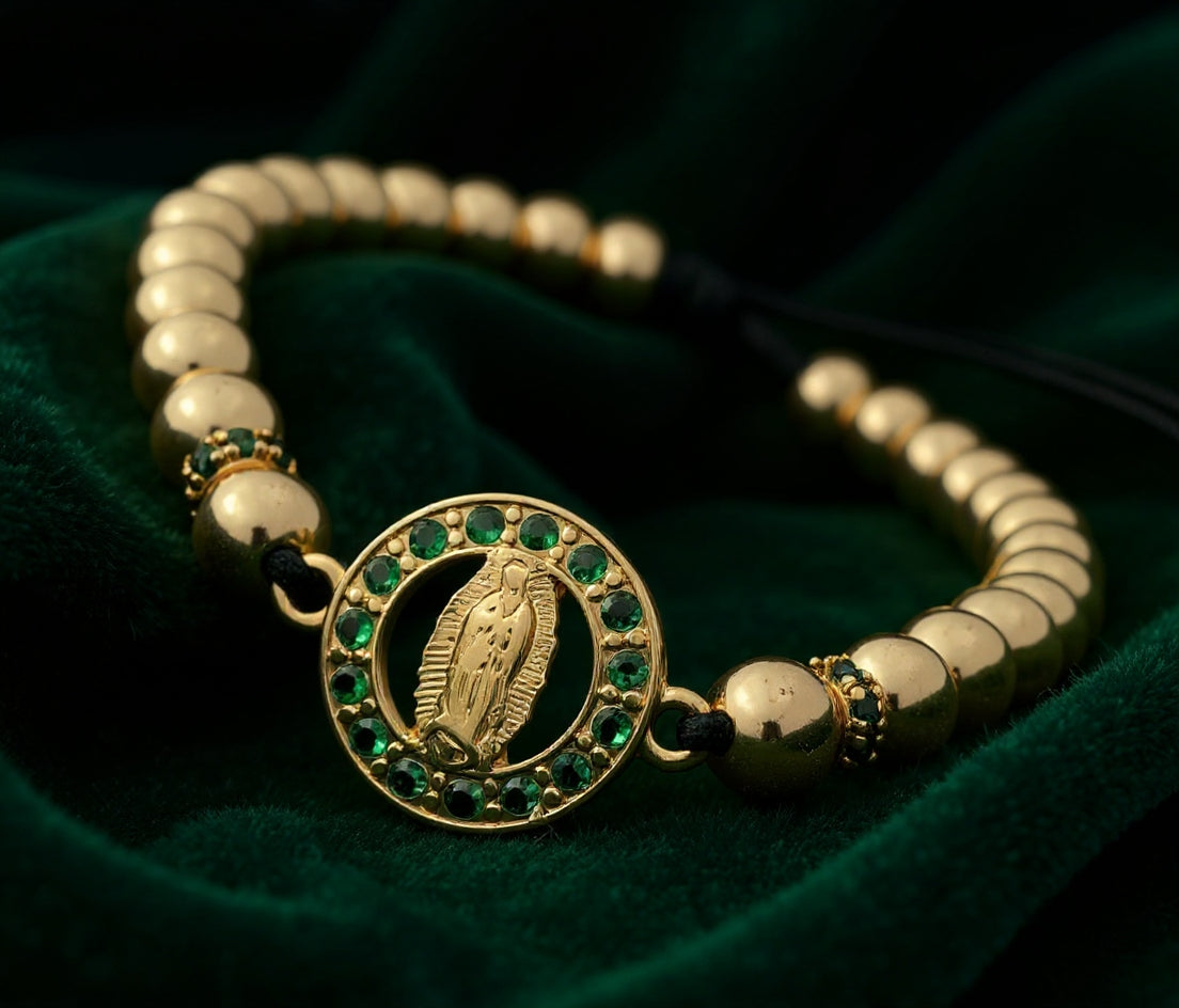 PULSERA BALIN #6MM VIRGEN DE GUADALUPE